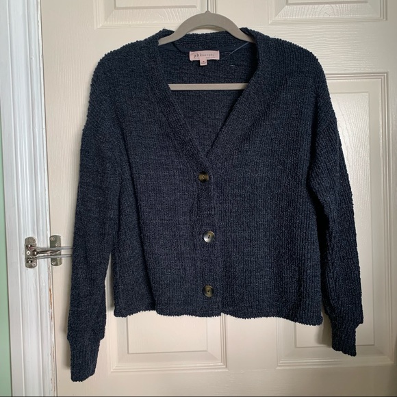 Navy Cardigan - Picture 2 of 5
